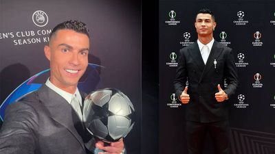 Cristiano Ronaldo honoured as UEFA Champions League all-time top scorer