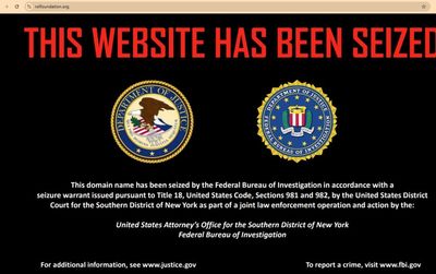 Seizure Notice Issued for Rule of Law Foundation Website