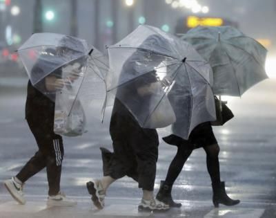 Typhoon Shanshan Wreaks Havoc In Southern Japan