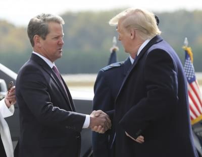 Trump And Kemp Reconcile In Georgia For 2024 Battleground