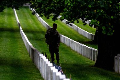 Trump staff shoved an Arlington National Cemetery worker but she declined to press charges