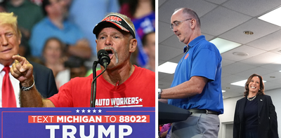 Trump and Harris, with starkly different records on labor issues, are both courting union voters