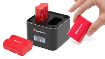 Red alert: Manfrotto launches ultra-high capacity camera batteries for pros