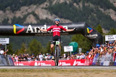 UCI MTB World Championships - Albert Philipsen and Viktória Chladonová win junior XCO titles