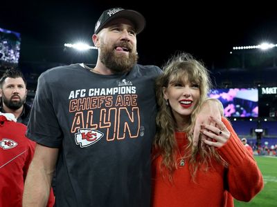 Taylor Swift has begun her NFL prep with drawing up plays for Travis Kelce and the Kansas City Chiefs