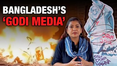 Newsrooms burned, vandalised: Bangladesh’s ‘Godi media’ is under fire