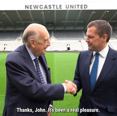 Newcastle United distance themselves from Robert Jenrick after video in stadium with club’s former owner