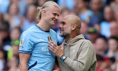 Pep Guardiola warns City’s rivals ‘goal machine’ Haaland is fitter than ever