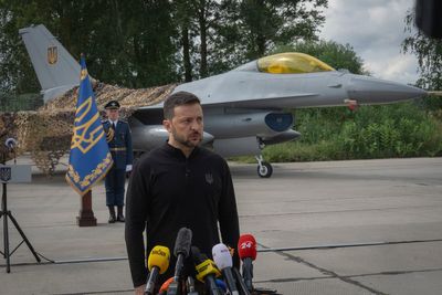 Volodymyr Zelensky fires Ukrainian air force commander days after top pilot killed in F-16 crash