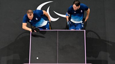 China wins twin gold in para table tennis as France finishes with bronze in men's doubles