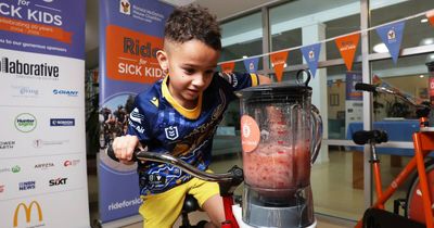 Smoothies, lycra and wheels: cyclists to ride 500km for sick kids