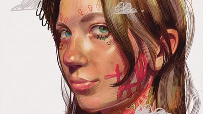 How to paint portraits with urban style in Procreate