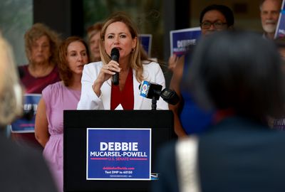 Florida's Debbie Mucarsel-Powell launches campaign push as poll shows her trailing Rick Scott