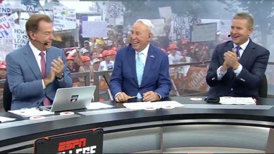 Lee Corso Made His Triumphant Return to 'College GameDay' at Texas A&M