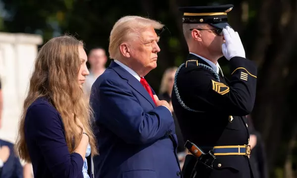 Democrats call for report into Trump Arlington national cemetery altercation