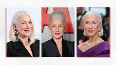 14 times Helen Mirren's hairstyles were all the inspiration we needed for a chic trim or updo