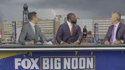 Weather Delays WVU - Penn State, Wrecks Havoc on 'Big Noon Kickoff’ Set