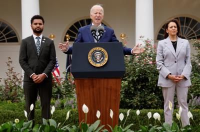 President Biden Prepares For Campaign Trail With Vice President Harris