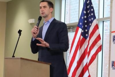 Sen. Tom Cotton Defends Trump's Arlington Cemetery Visit