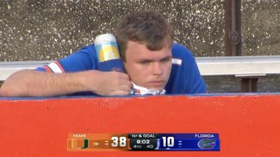 Sad Florida Fan Becomes Hilarious Meme During Gators' Ugly Loss to Miami