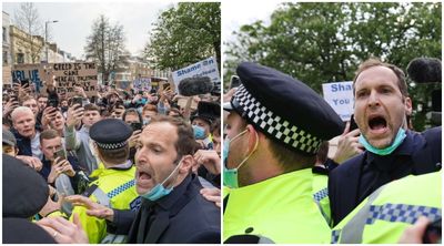 ‘The police weren’t happy with me when I decided to confront protesting Chelsea fans on the night the proposed European Super League fell apart’: Petr Cech opens up on intervening at Stamford Bridge in 2021