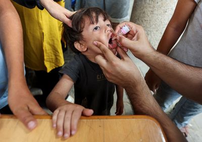 What to know about the polio vaccination campaign in Gaza