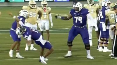 JMU Quarterback Earned Unsportsmanlike Conduct Penalty for One Wild Flop