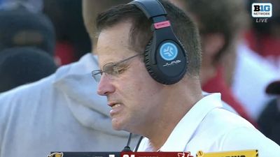 New Indiana Football Coach Gives Fans a New Meme as the Picture of Frustration