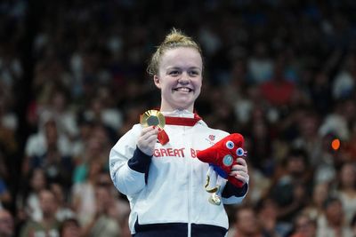 Maisie Summers-Newton wins one of Britain’s 12 golds on Paralympics super Sunday