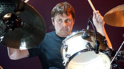 Former Oasis drummer Alan White teases photo of Don’t Look Back in Anger bass drum head ahead of Oasis reunion