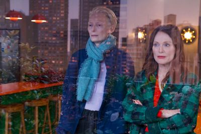 Tilda Swinton, Julianne Moore attend Venice Film Festival with Almodóvar film