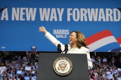 Harris And Biden Campaign Together In Pennsylvania