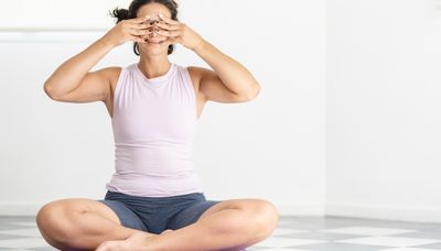 I'm a yoga teacher and this simple breathing exercise calms me down in minutes