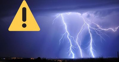 Met Office extends yellow weather warning for Scotland with more thunderstorms due