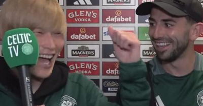 Kyogo Furuhashi delivers hilarious description of Celtic vs Rangers goal