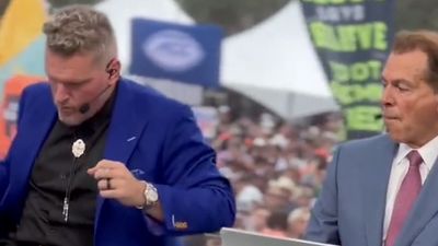 Dancing Pat McAfee, Nick Saban Became Hilarious Meme During ‘College GameDay’