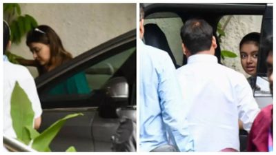 Aishwarya Rai and daughter Aaradhya Bachchan SPOTTED at Jalsa after viral video with Abhishek Bachchan