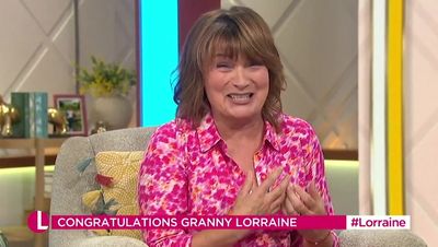 Lorraine Kelly vows not to be 'interfering' grandmother after daughter Rosie gives birth to first child