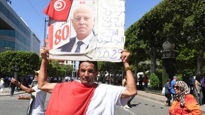 Tunisian opposition candidate arrested amid 'dictatorial' pre-election climate