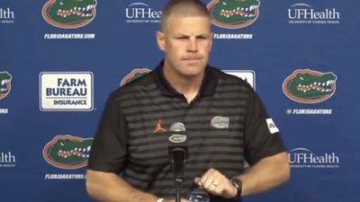 Florida’s Billy Napier Roasted for Embarrassing Moment With Water Bottle After Loss