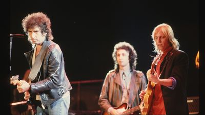 “The strap came loose, the amp was up, the guitar was up, and the neck broke off. Bob turned around like, ‘What are you doing back there?’” Mike Campbell recalls breaking his guitar in front of a live audience – in the middle of a Bob Dylan show