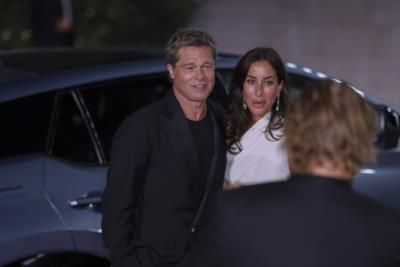 Brad Pitt And Girlfriend Ines De Ramon Make Red Carpet Debut