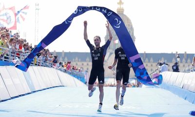 Dave Ellis and Megan Richter strike gold in Britain’s five-medal triathlon haul