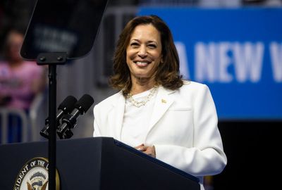 Watch: Kamala Harris campaigns in Detroit ahead of Labor Day appearance with Joe Biden