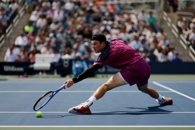 Jack Draper thrashes Tomas Machac to reach first grand slam quarter-final