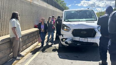 Walz Unscathed As Vans In Motorcade Collide Outside Milwaukee