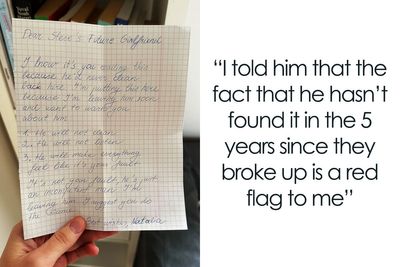 Woman Finds BF’s Ex’s Warning Note In His House, It Leads To Them Breaking Up