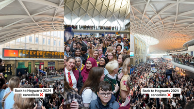 Hundreds Of Harry Potter Fans Booed At King’s Cross Station & It Wasn’t Even To Do With JK Rowling