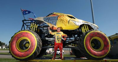 A hair-raising ride: the monster truck driver with a need for speed