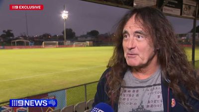 Iron Maiden are currently touring Australia and Steve Harris has made the TV news for his off-stage activities